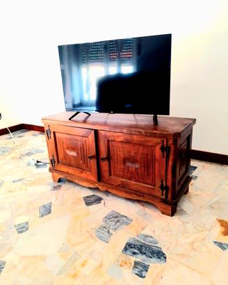 mobile porta tv in legno.massello