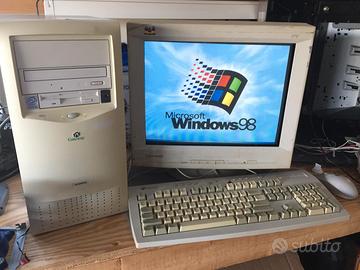 Computer vintage Windows 98