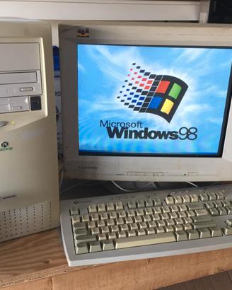 Computer vintage Windows 98