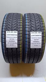 2 GOMME 215 65 16C CONTINENTAL INV RIF4854