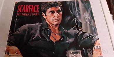 Scarface stampa su tela