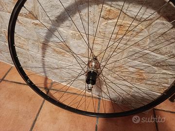 Ruota bici corsa vintage Shimano 