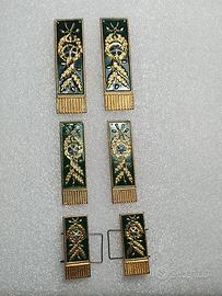 Mostrine Militari Vintage set completo 