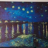 Notte stellata sul Rodano, Van Gogh
