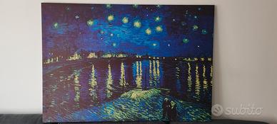 Notte stellata sul Rodano, Van Gogh