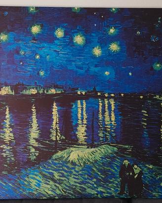 Notte stellata sul Rodano, Van Gogh