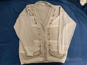 cardigan vintage in cotone 