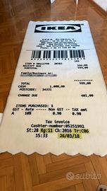 Tappeto IKEA x Virgil Abloh MARKERAD “RECEIPT”