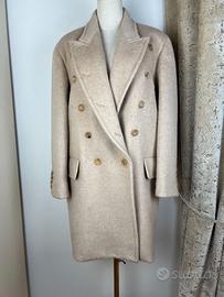 Max Mara cappotto cammello 44it nuovo oversize