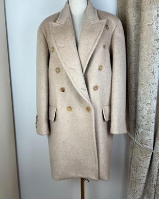 Max Mara cappotto cammello 44it nuovo oversize