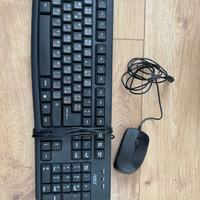 Tastiera e mouse ottico ADJ usb keyboard