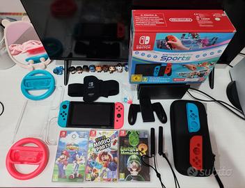 Nintendo Switch con accessori