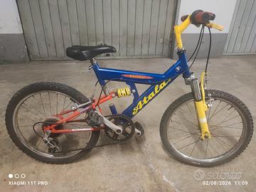 bici bambino\a 20" ammortizzata 