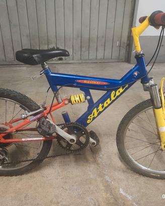 bici bambino\a 20" ammortizzata 