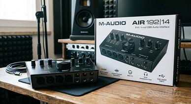 Scheda audio MAudio Air 192/14 completa