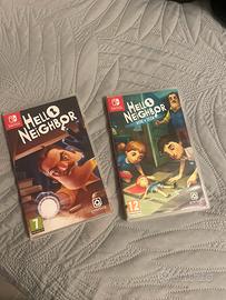 Hello neighbor & Hide and seek per nintendo Switch