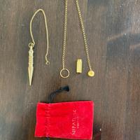 2 pendolini di metallo