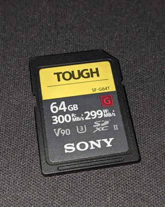 Sony Tough 64GB - NON
UTILIZZABILE SU FOTOCAMERE