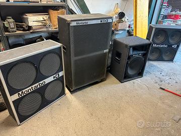 Orchestra casse montarbo Ann i70  funzionanti 