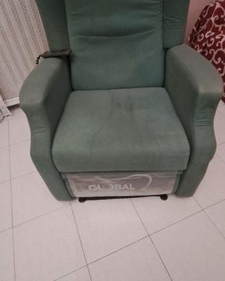 Poltrona reclinabile elettrica