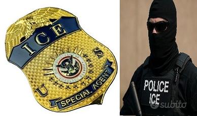 Distintivo ICE Special Agent Homeland Security
