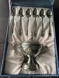 Set da the argento 1000