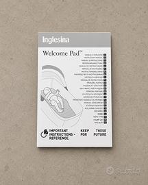 Trio inglesina Welcomo Pad + attacco ISOFIX AUTO