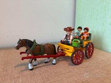 Playmobil country 6932, calesse con cavallo