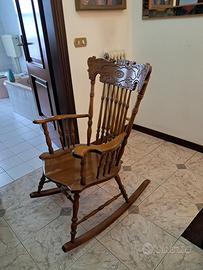 Sedia a dondolo anni ‘30