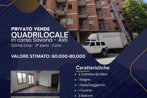 Alloggio Asti zona stazione