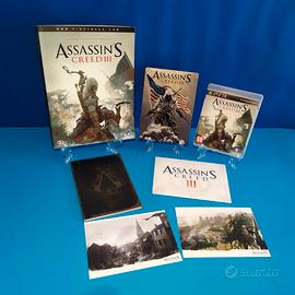 Set Gioco PS 3  Assassin's Creed 3 + Guida- Mappa