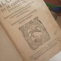 Giovanni Boccaccio  il filocopo 1° edizione