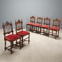 Gruppo di Sei Sedie - Inizio XX Secolo