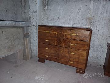 comó art decó maniglie bachelite