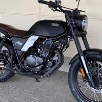 NEW SCRAMBLER Brixton Felsberg 250 NERO OPACO