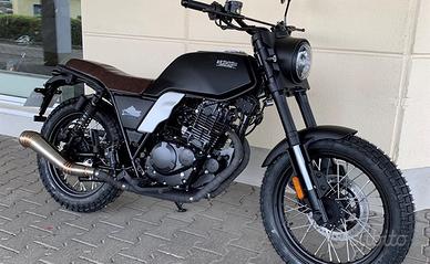 NEW SCRAMBLER Brixton Felsberg 250 NERO OPACO