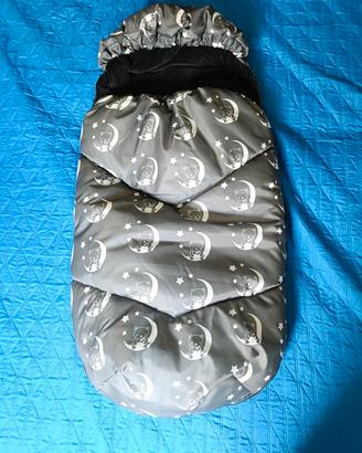 Sacco caldo anti pioggia / antivento per passeggin