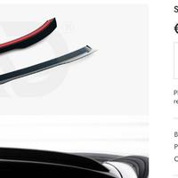 Spoiler cap Seat Leon MK3