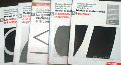 moduli di matematica volume A/C/D/E/F