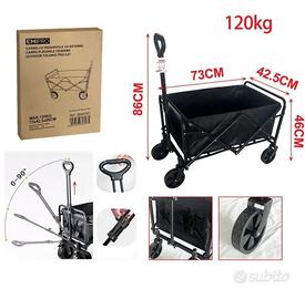 Carrello Spiaggia solido e robusto. Pesca, sport,