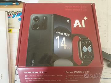 redmi note 14 pro più redmi watch 5 lite