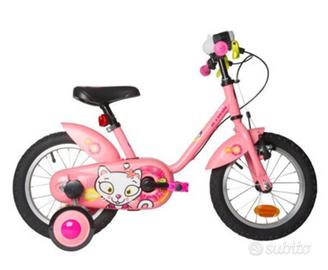 2 bici btwin decathlon 3 /6 anni 14 pollici 