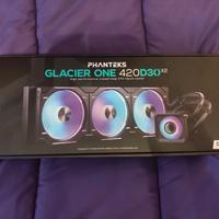 dissipatore AIO Phanteks Glacier One 420 D30 X2