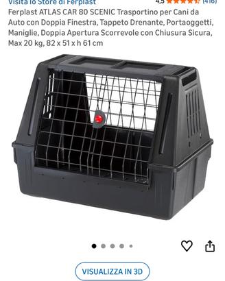 Trasportino cane ferplast