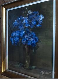 Fiordalisi in vaso, olio del 1915