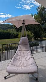 Lettino sospeso /Chaise longue da esterno 