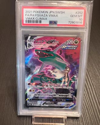 Rayquaza Vmax psa 10 CSR FA 252/184 s8bpokemon
