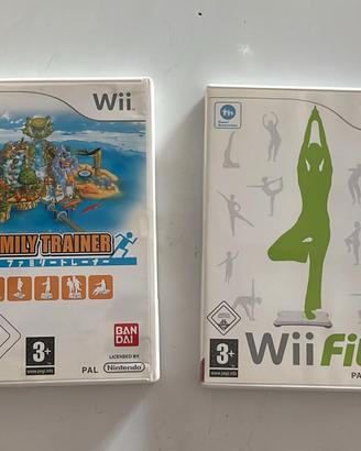 Family Trainer Nintendo Wii e Wii Fit