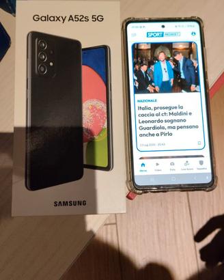 Samsung a52 5g nero