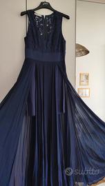 Abito lungo di seta da sera / ceremonia 